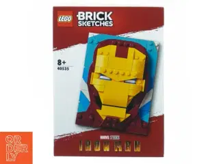 Ironman model 40535 fra Lego (str. 19 x 14 cm)