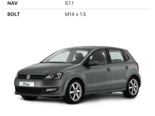 Wv polo 1.2 benzin 5 dør