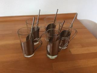 5 stk.Irsk kaffe glas