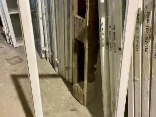 Originalt blæst glas (373 x 845 mm) i forsatsramme