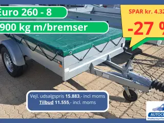 Restparti / Lagersalg EURO trailere! 