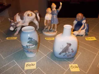Bing og Grøndahl figurer og vaser