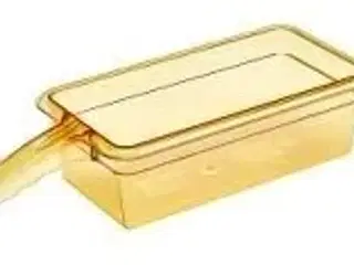5 stk. Kantine varmefast gul 1/3-100 GN et greb Cambro