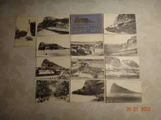 Postkort fra 1920'erne (Gibraltar).