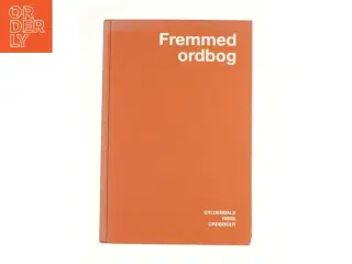 Fremmed Ordbog fra Bog