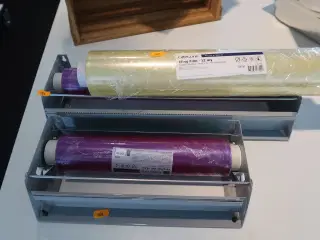 2 stk. filmdispensere og 2 ruller film