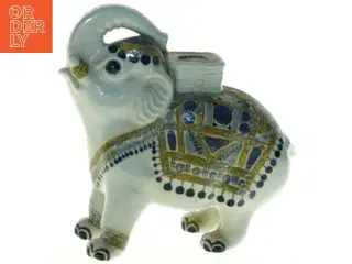 Keramisk figur, elefant (str. 19 x 17 cm)