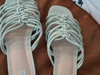 Mintgrønne sandaler 