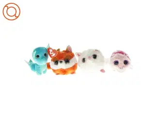 Fire bamser fra Yahoo and Friends (str. 8 centimeter)