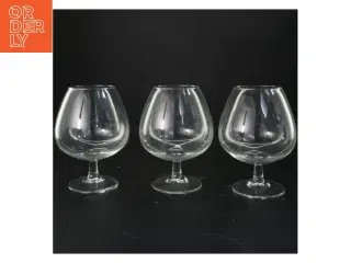 Sæt af cognacglas (str. 15,5 cm)