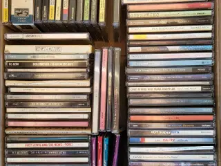 Mange forskellige genre på CD