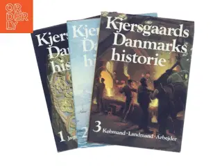Kjersgaards Danmarks historie af Erik Kjersgaard (Bog)