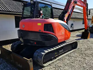 Kubota KX80 / smøreanlæg / 6200 timer
