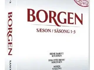 BORGEN sæson 1 - 3 ; Komplet ALLE afsnit