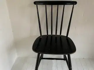 Fin retro spisebordsstol med patina