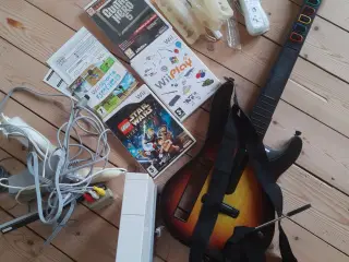 Nintendo Wii med tilbehør 