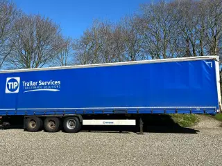 KRONE Sættevogn med lift i bag SDP 27 eLB4-CS med lift i bag. Kan leveres nysynet for lille merepris