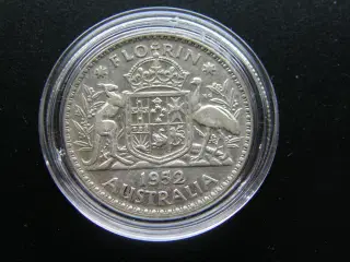 Australien  1 Florin  1952  Sølv  KM#48