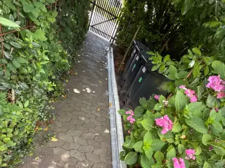 Ny plastmo plast tagrende 6 meter str. 10 i hvid