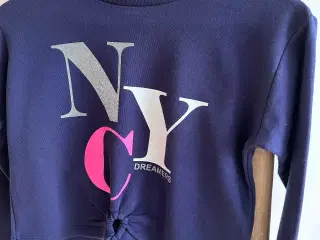 H&M sweatshirt med tryk, str. 134-140