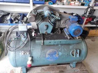 Stenhøj Kompressor 2Cyl 200Liter