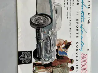 Originale bil salgsbrochure årg 1963-64