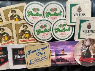 * Ølbrikker - de fleste tyske (17 stk.)