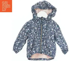 Blomstret børnejakke med hætte fra H&M (str. 68)
