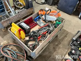 Værktøj blandet Palle.