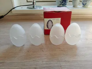 Smukke glas æg/vaser