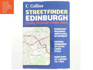 Edinburgh Streetfinder af Collins Bartholomew Ltd, HarperCollins (Firm) (Bog)