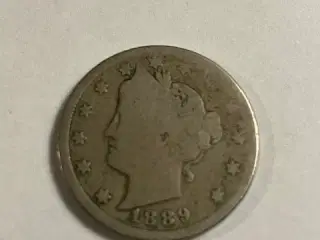 Five Cents 1889 USA