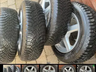 Vinterdæk Goodyear ultragrip på Dezent alufælge