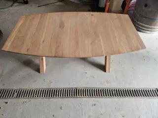 Sofabord I massiv egetræ