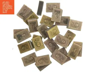 Gamle tændstikæsker (26 styk)