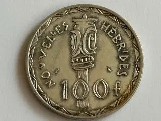 100 Francs New Hebrides 1966 - Silver