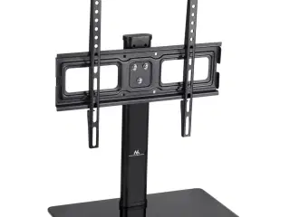 TV bordstand – Maclean MC-450, universal 32–65", VESA 400×400, hærdet glas, højdejusterbar, max 40 kg