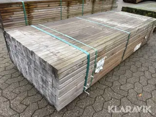 Trykimprægneret reglar - 240 styk