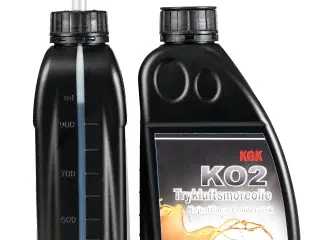K02 Kompressorolie oliesmurte modeller
