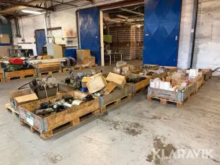 Hydraulik-komponenter - 13 paller