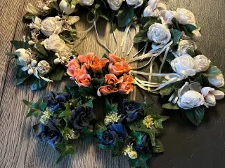 9 ældre lyskranse sælges