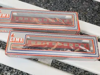 Passager togvogne mrk. Lima - DSB model