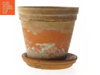 Terracotta potte (str. Ø. 14,5 cm længde. 13 cm)