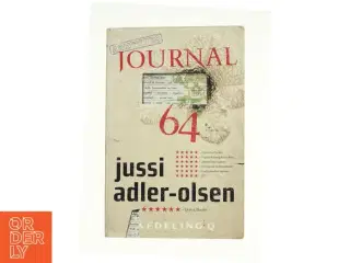 Journal 64 af Jussi Adler-Olsen fra Bog