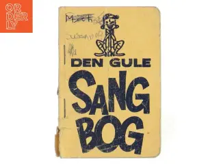 Gammel sangbog fra Einar Rasmussen & Søn