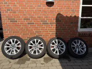 Sommerdæk med alufælge