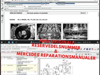 2022 Mercedes Tester OBD2 Original Xentry, Mercede