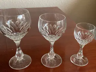 Antik vin glas