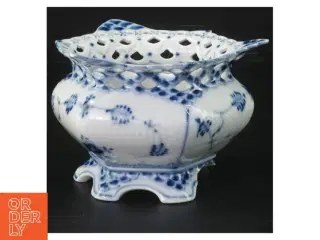 Musselmalet, helblonde, sukkerskål, stor, Royal Copenhagen nr. 1113 fra Royal Copenhagen (str. Ø 12 cm)