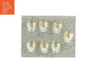 Små shotsglas 7 styk  (str. HØ: 4x4)